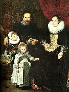 Cornelis de Vos the painter and his family